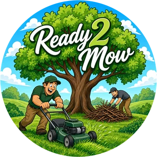 Ready 2 Mow round logo